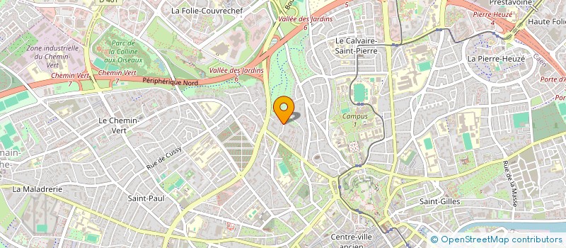 localisation de l'entreprise SCI M2AE  CAEN
