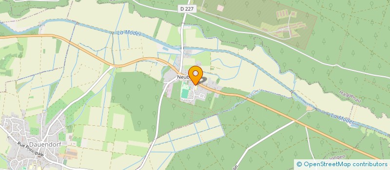 localisation de l'entreprise SCI M2BRS  DAUENDORF