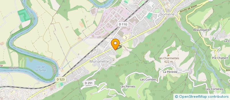 localisation de l'entreprise SCI M2C  MURIANETTE