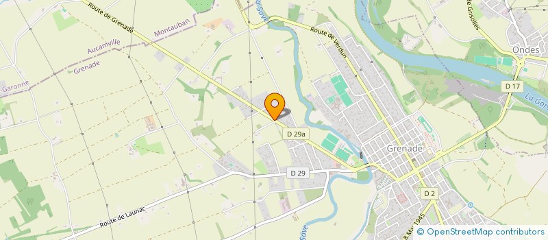 localisation de l'entreprise SCI M2C2  GRENADE