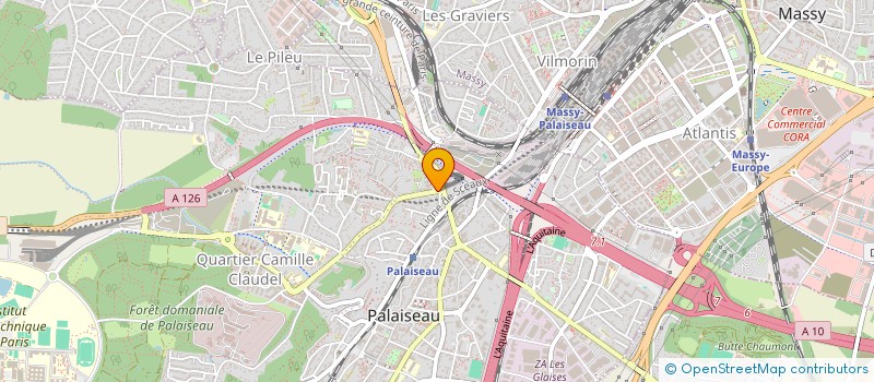 localisation de l'entreprise SCI M2G à PALAISEAU