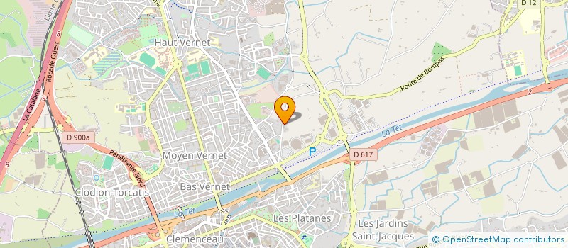 localisation de l'entreprise SCI M2I MABROUK INVESTISSEMENTS IMMOBILIERS à PERPIGNAN