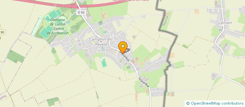 localisation de l'entreprise SCI M2J à CAMPHIN-EN-PEVELE