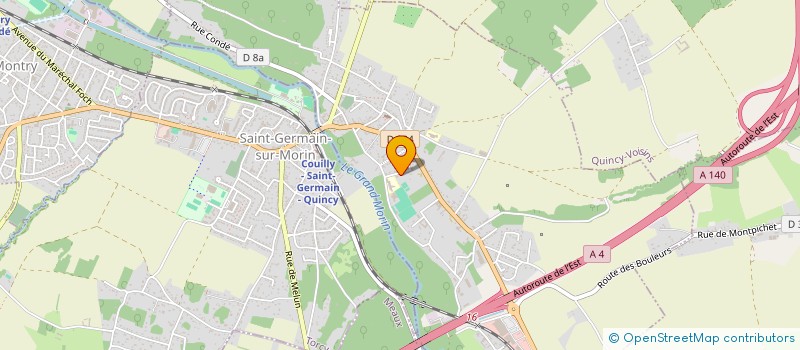 localisation de l'entreprise SCI M2L à COUILLY-PONT-AUX-DAMES