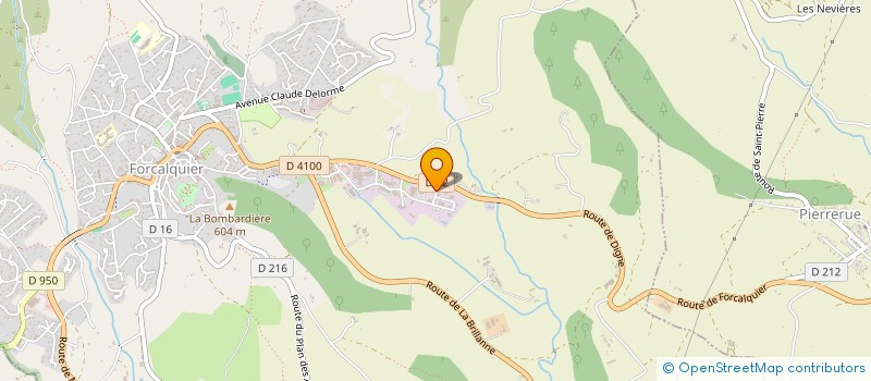 localisation de l'entreprise SCI M2L à FORCALQUIER