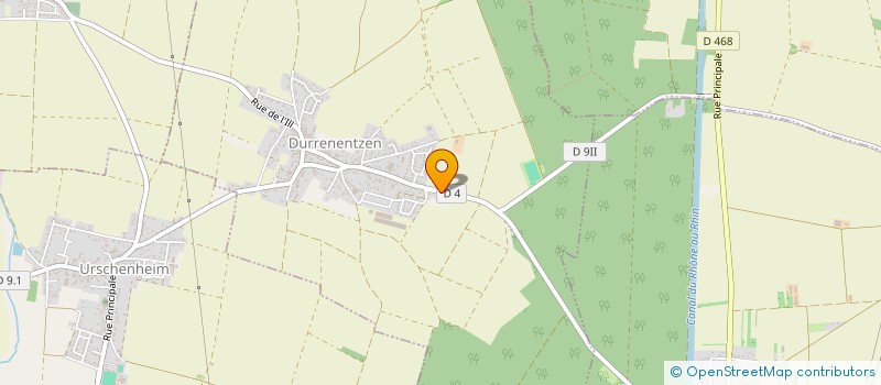 localisation de l'entreprise SCI M2LGC  DURRENENTZEN