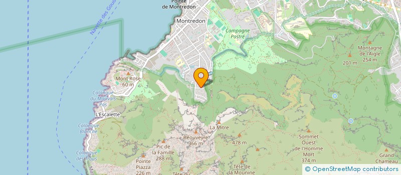 localisation de l'entreprise SCI M3 à MARSEILLE