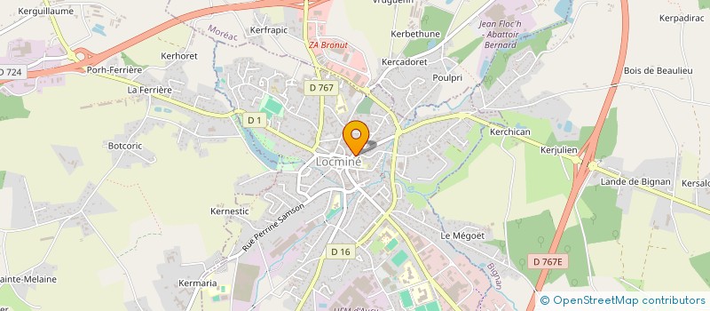 localisation de l'entreprise SCI M3 à SALLANCHES
