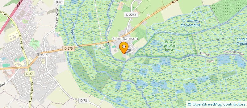 localisation de l'entreprise SCI M3 J  SAINT-SAMSON