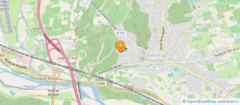 localisation de l'entreprise SCI M3.T.C  CHEVAL-BLANC