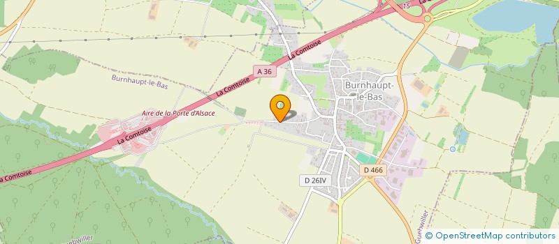 localisation de l'entreprise SCI M3G  BURNHAUPT-LE-BAS