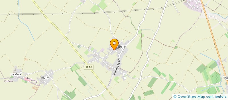 localisation de l'entreprise SCI M3J  AMBERRE