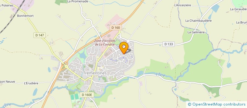 localisation de l'entreprise SCI M3PI  TREMENTINES