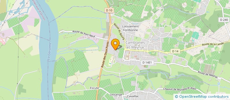 localisation de l'entreprise SCI M3R  CAMBLANES-ET-MEYNAC