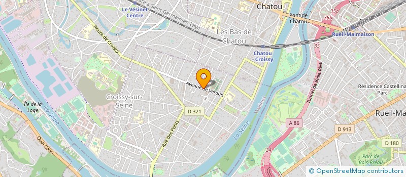 localisation de l'entreprise SCI M3R  CROISSY-SUR-SEINE