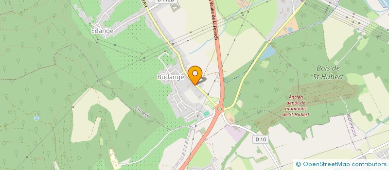 localisation de l'entreprise SCI M3S  FAMECK