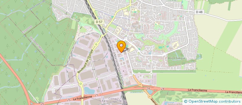 localisation de l'entreprise SCI M5  COMBS-LA-VILLE