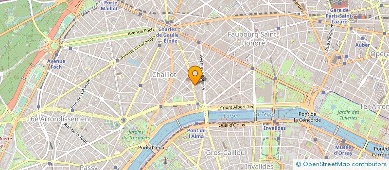 localisation de l'entreprise SCI MA  PARIS