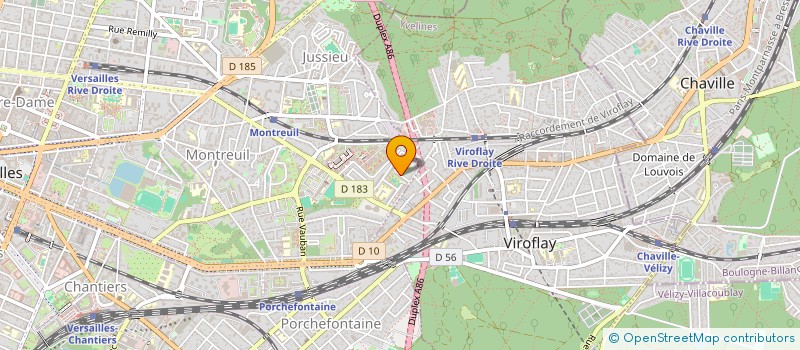 localisation de l'entreprise SCI MA à VERSAILLES