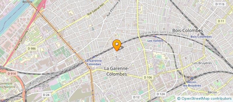 localisation de l'entreprise SCI MA CA SO PE à LA GARENNE COLOMBES