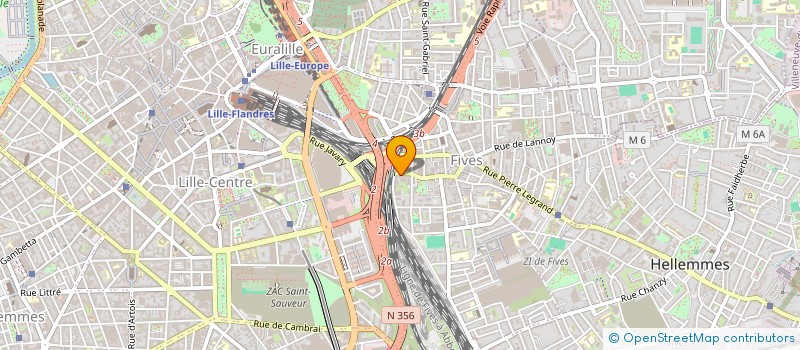 localisation de l'entreprise SCI MA CAMPAGNE à LILLE