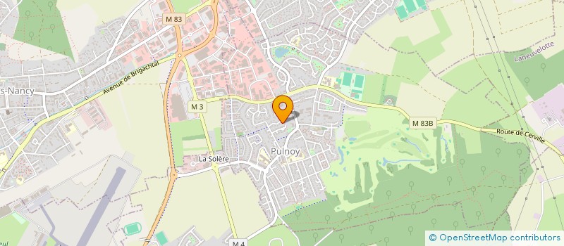 localisation de l'entreprise SCI MA CASE  PULNOY