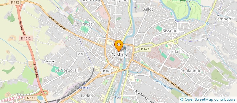 localisation de l'entreprise SCI MA  CHA DEL  CASTRES