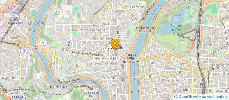 localisation de l'entreprise SCI MA-CM à LYON