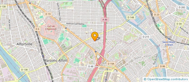localisation de l'entreprise SCI MA DORDOGNE à MAISONS-ALFORT