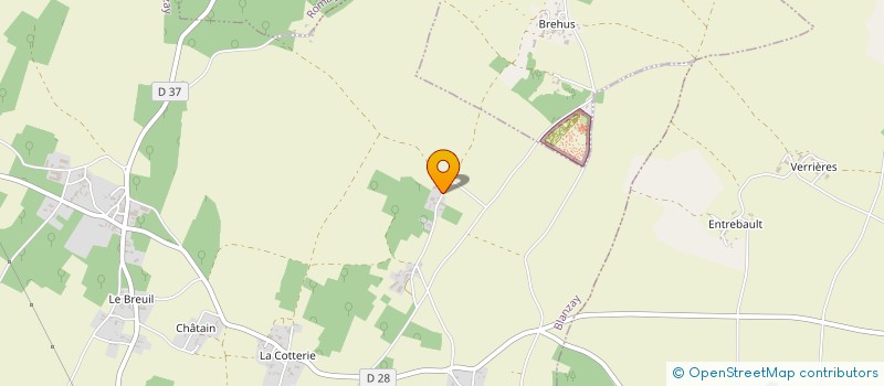 localisation de l'entreprise SCI MA DOUE à MEZIERES-EN-BRENNE