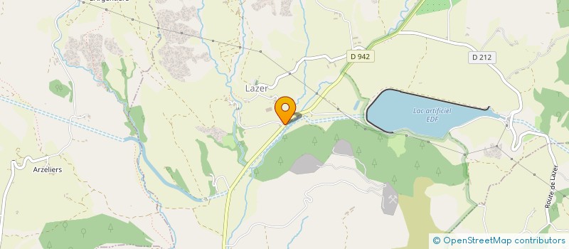 localisation de l'entreprise SCI MA DU BUECH  LAZER