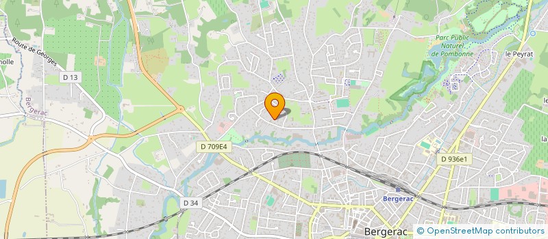localisation de l'entreprise SCI MA DU FI à BERGERAC