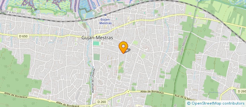 localisation de l'entreprise SCI MA'EL à GUJAN-MESTRAS