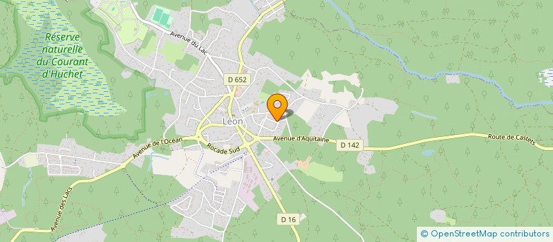 localisation de l'entreprise SCI MA FAMILHIA à LEON