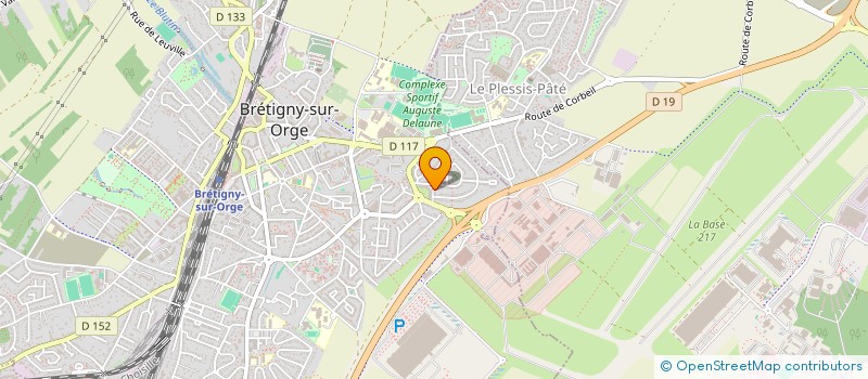 localisation de l'entreprise SCI MA GAZARI à BRETIGNY-SUR-ORGE