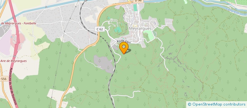 localisation de l'entreprise SCI MA IMMO  MEYRARGUES