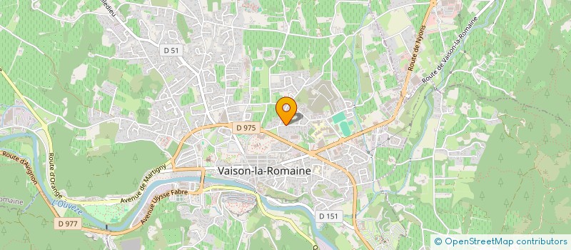 localisation de l'entreprise SCI MA-JO  VAISON-LA-ROMAINE