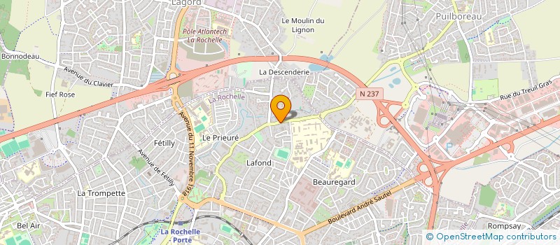 localisation de l'entreprise SCI MA LA ROC  LA ROCHELLE