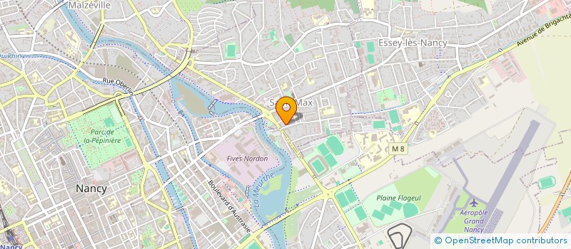 localisation de l'entreprise SCI MA LINE  SAINT-MAX