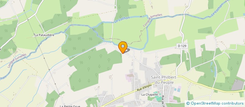 localisation de l'entreprise SCI MA MALINE SAUMUROISE  SAINT-PHILBERT-DU-PEUPLE