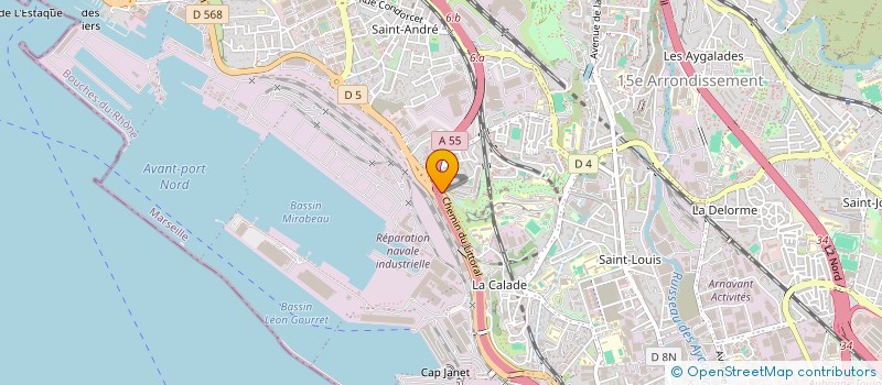 localisation de l'entreprise SCI MA-NA à MARSEILLE