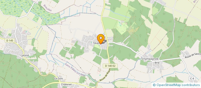 localisation de l'entreprise SCI MA PETITE FLEUR  BREUILLET