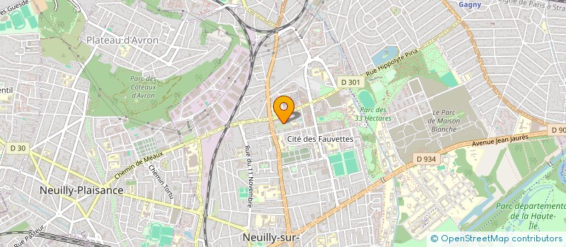 localisation de l'entreprise SCI MA-PICHLER à NEUILLY-SUR-MARNE