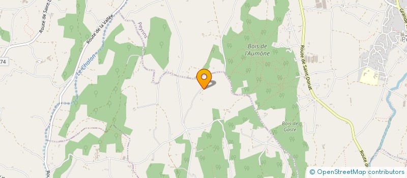 localisation de l'entreprise SCI MA PLAINE  ROMANS-SUR-ISERE