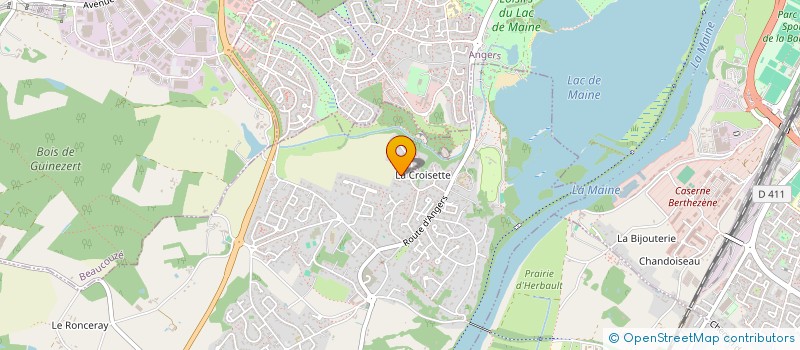 localisation de l'entreprise SCI MA & RE  BOUCHEMAINE