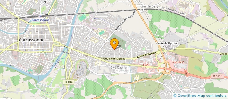 localisation de l'entreprise SCI MA SER PHI à CARCASSONNE