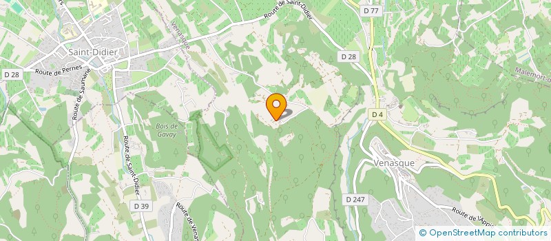 localisation de l'entreprise SCI MA VALLEE VERTE - VAL THORENS  VENASQUE