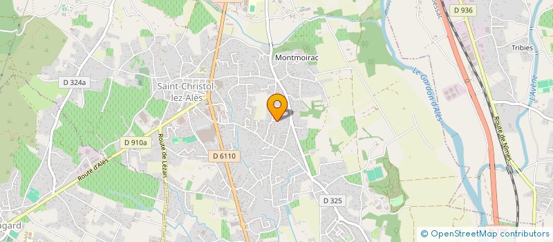 localisation de l'entreprise SCI MA VITA à SAINT-CHRISTOL-LEZ-ALES