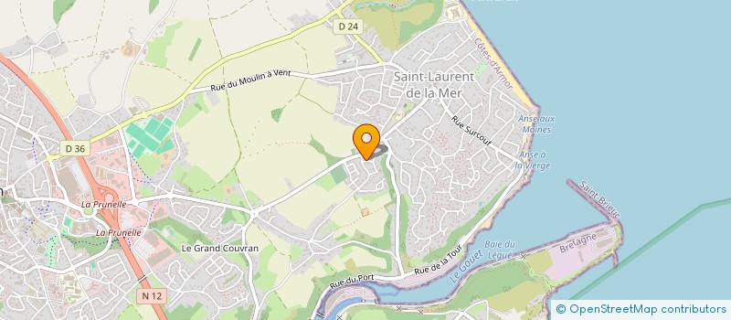 localisation de l'entreprise SCI MA2C  PLERIN