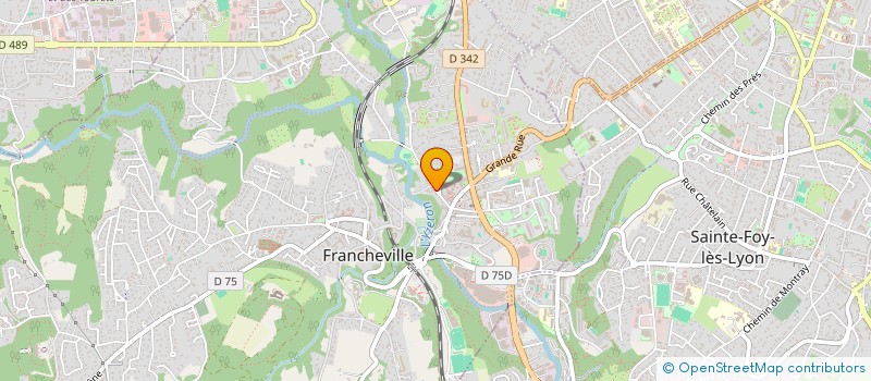 localisation de l'entreprise SCI MA2F  FRANCHEVILLE